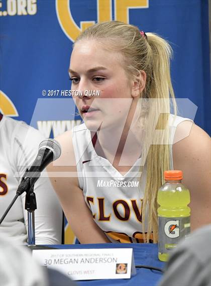 Thumbnail 2 in Long Beach Poly @ Clovis West (CIF State Open SoCal Regional Final) photogallery.