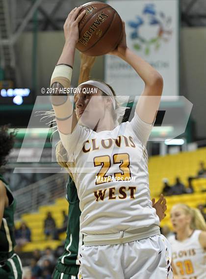 Thumbnail 3 in Long Beach Poly @ Clovis West (CIF State Open SoCal Regional Final) photogallery.