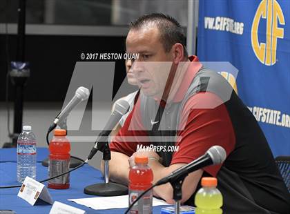 Thumbnail 2 in Long Beach Poly @ Clovis West (CIF State Open SoCal Regional Final) photogallery.
