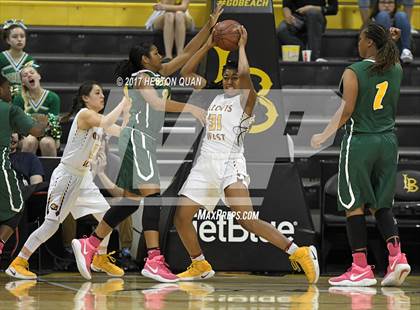Thumbnail 2 in Long Beach Poly @ Clovis West (CIF State Open SoCal Regional Final) photogallery.