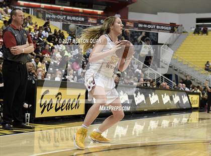 Thumbnail 2 in Long Beach Poly @ Clovis West (CIF State Open SoCal Regional Final) photogallery.