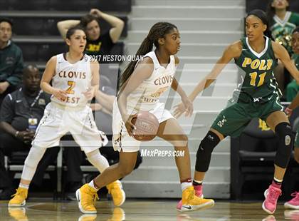 Thumbnail 1 in Long Beach Poly @ Clovis West (CIF State Open SoCal Regional Final) photogallery.