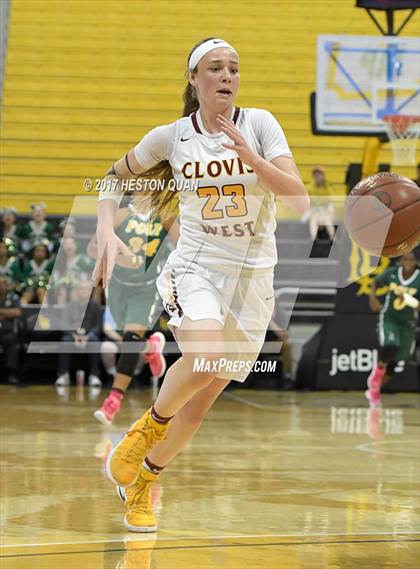 Thumbnail 2 in Long Beach Poly @ Clovis West (CIF State Open SoCal Regional Final) photogallery.