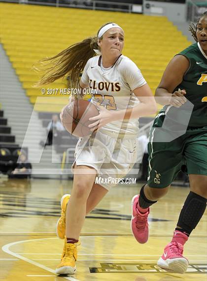 Thumbnail 1 in Long Beach Poly @ Clovis West (CIF State Open SoCal Regional Final) photogallery.