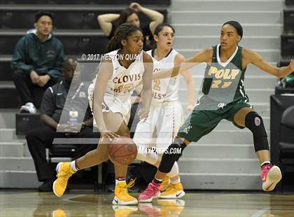 Thumbnail 3 in Long Beach Poly @ Clovis West (CIF State Open SoCal Regional Final) photogallery.