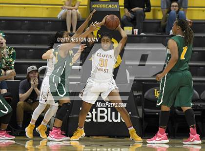Thumbnail 3 in Long Beach Poly @ Clovis West (CIF State Open SoCal Regional Final) photogallery.
