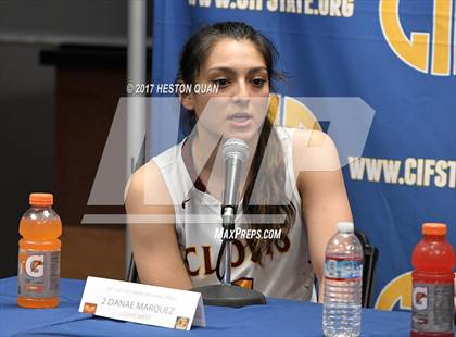 Thumbnail 1 in Long Beach Poly @ Clovis West (CIF State Open SoCal Regional Final) photogallery.