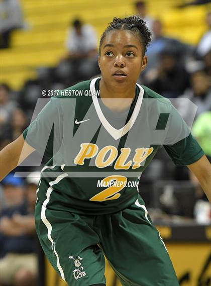 Thumbnail 3 in Long Beach Poly @ Clovis West (CIF State Open SoCal Regional Final) photogallery.