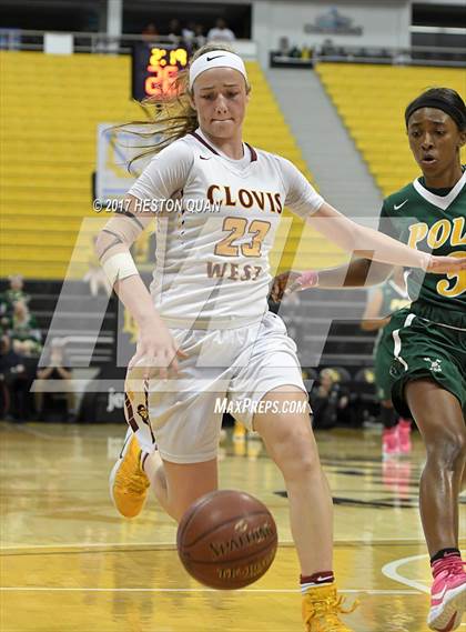 Thumbnail 2 in Long Beach Poly @ Clovis West (CIF State Open SoCal Regional Final) photogallery.