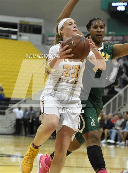 Thumbnail 3 in Long Beach Poly @ Clovis West (CIF State Open SoCal Regional Final) photogallery.