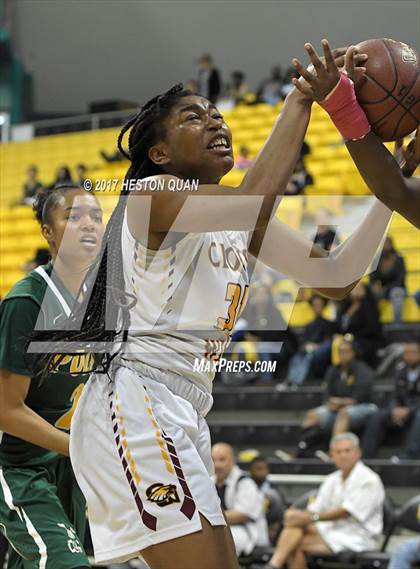 Thumbnail 2 in Long Beach Poly @ Clovis West (CIF State Open SoCal Regional Final) photogallery.