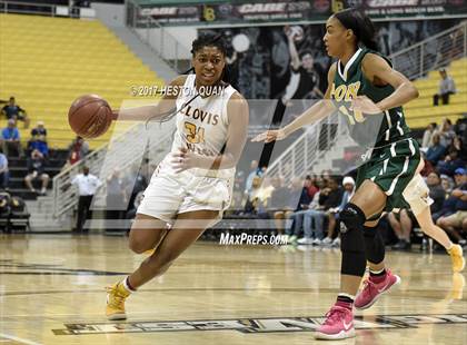 Thumbnail 2 in Long Beach Poly @ Clovis West (CIF State Open SoCal Regional Final) photogallery.