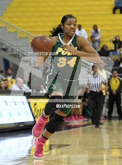 Thumbnail 3 in Long Beach Poly @ Clovis West (CIF State Open SoCal Regional Final) photogallery.