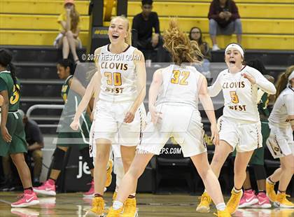 Thumbnail 1 in Long Beach Poly @ Clovis West (CIF State Open SoCal Regional Final) photogallery.