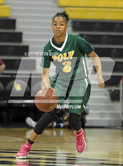 Thumbnail 3 in Long Beach Poly @ Clovis West (CIF State Open SoCal Regional Final) photogallery.