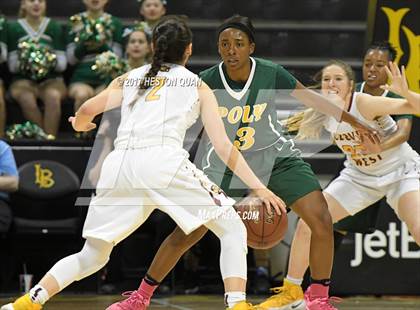 Thumbnail 2 in Long Beach Poly @ Clovis West (CIF State Open SoCal Regional Final) photogallery.