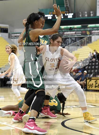 Thumbnail 3 in Long Beach Poly @ Clovis West (CIF State Open SoCal Regional Final) photogallery.