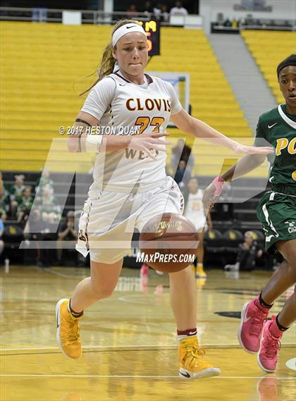 Thumbnail 1 in Long Beach Poly @ Clovis West (CIF State Open SoCal Regional Final) photogallery.