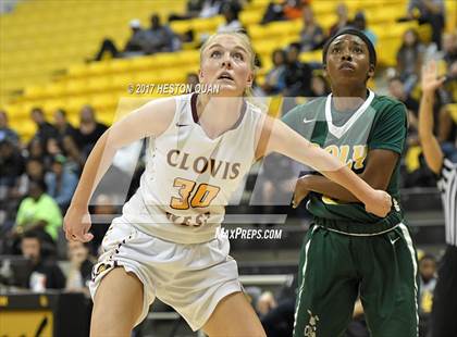 Thumbnail 3 in Long Beach Poly @ Clovis West (CIF State Open SoCal Regional Final) photogallery.