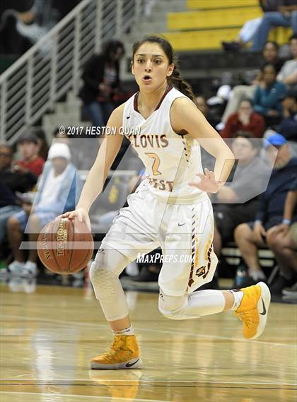 Thumbnail 1 in Long Beach Poly @ Clovis West (CIF State Open SoCal Regional Final) photogallery.