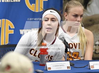 Thumbnail 3 in Long Beach Poly @ Clovis West (CIF State Open SoCal Regional Final) photogallery.