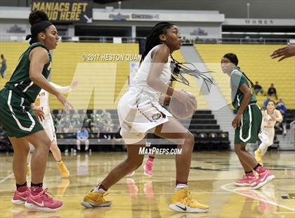 Thumbnail 2 in Long Beach Poly @ Clovis West (CIF State Open SoCal Regional Final) photogallery.