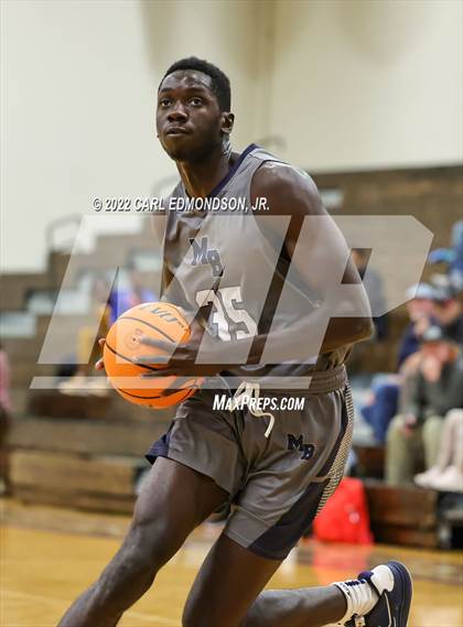 Thumbnail 3 in Mt. Bethel Christian Academy vs. Clarksville Academy photogallery.