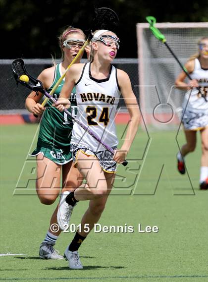 Thumbnail 3 in Granite Bay @ Novato (CIF NCS D1 Playoffs) photogallery.