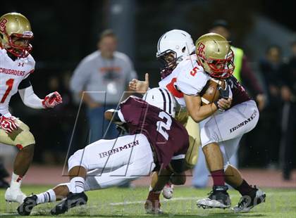 Thumbnail 3 in Don Bosco Prep vs. Bergen Catholic photogallery.