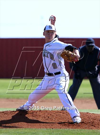 Thumbnail 2 in Norman North vs Southmoore (Bo Bowman Tournament) photogallery.