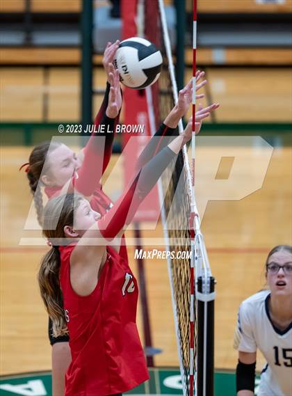 Thumbnail 3 in North Central vs. Cathedral (IHSAA 4A Sectional 10 Championship) photogallery.