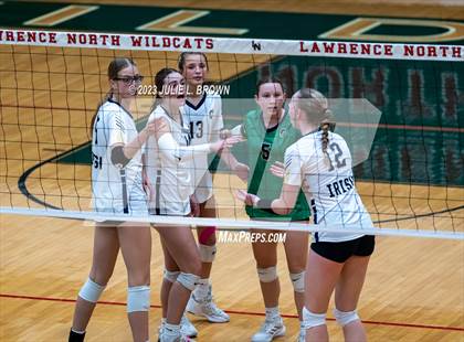 Thumbnail 3 in North Central vs. Cathedral (IHSAA 4A Sectional 10 Championship) photogallery.