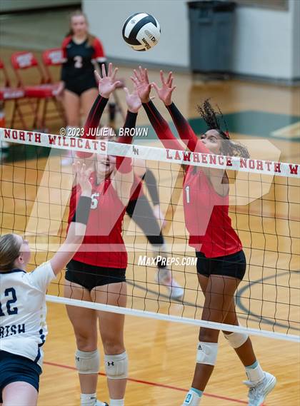 Thumbnail 3 in North Central vs. Cathedral (IHSAA 4A Sectional 10 Championship) photogallery.