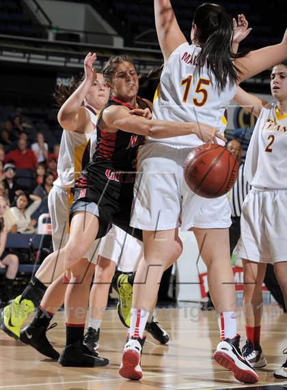 Thumbnail 1 in AGBU vs. Mesa Grande Academy (CIF-SS D5A Final) photogallery.