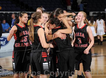 Thumbnail 2 in AGBU vs. Mesa Grande Academy (CIF-SS D5A Final) photogallery.