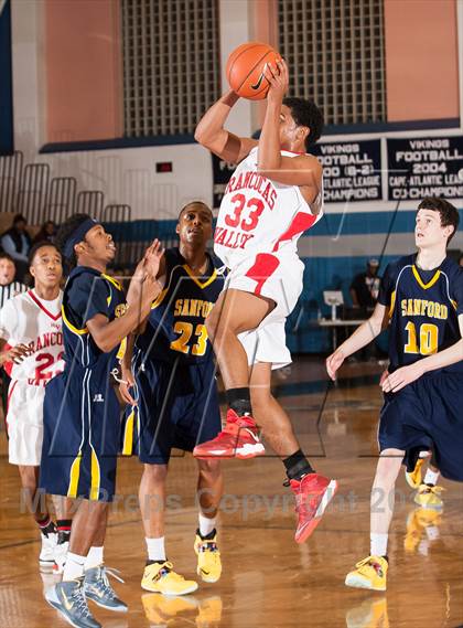 Thumbnail 1 in Sanford vs. Rancocas Valley (Battle by the Bay) photogallery.