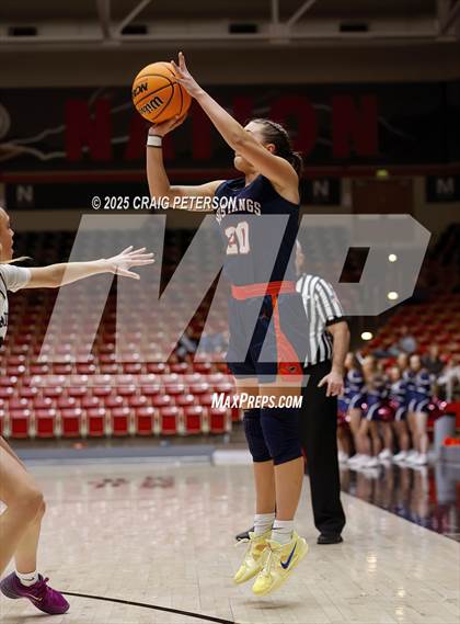 Thumbnail 2 in Snow Canyon vs. Mountain Crest (UHSAA 4A Quarterfinal) photogallery.