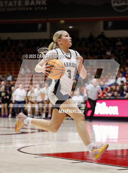 Thumbnail 2 in Snow Canyon vs. Mountain Crest (UHSAA 4A Quarterfinal) photogallery.