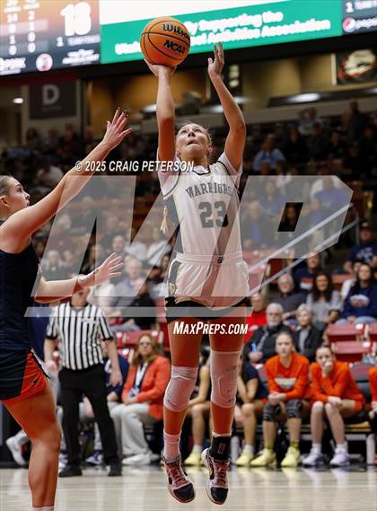 Thumbnail 3 in Snow Canyon vs. Mountain Crest (UHSAA 4A Quarterfinal) photogallery.