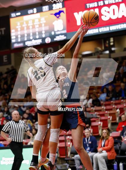 Thumbnail 1 in Snow Canyon vs. Mountain Crest (UHSAA 4A Quarterfinal) photogallery.