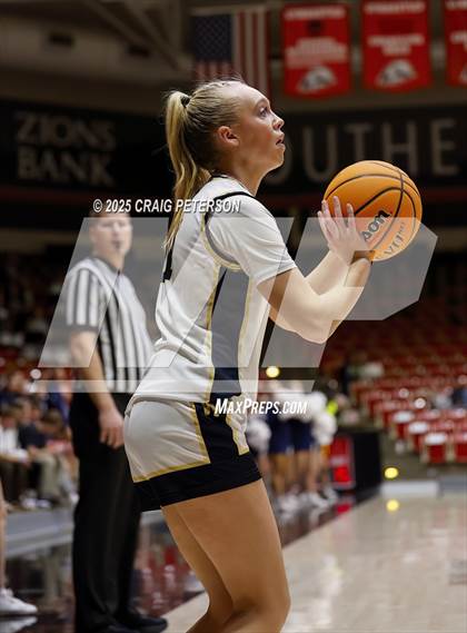 Thumbnail 1 in Snow Canyon vs. Mountain Crest (UHSAA 4A Quarterfinal) photogallery.