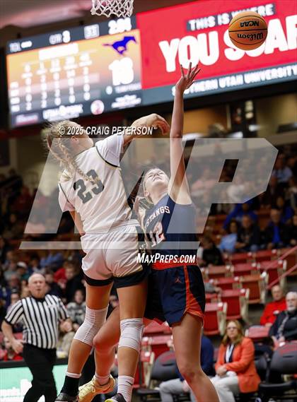 Thumbnail 2 in Snow Canyon vs. Mountain Crest (UHSAA 4A Quarterfinal) photogallery.