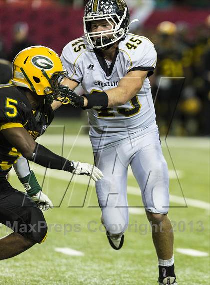 Thumbnail 2 in Carrollton vs. Griffin (GHSA 4A Final) photogallery.