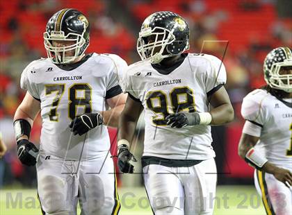 Thumbnail 3 in Carrollton vs. Griffin (GHSA 4A Final) photogallery.