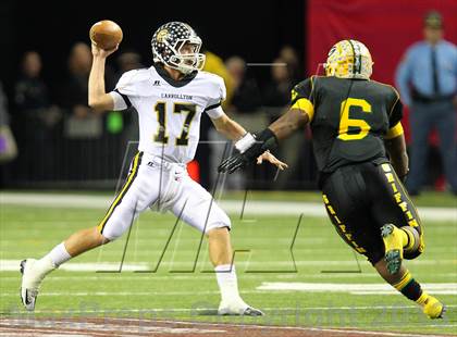 Thumbnail 3 in Carrollton vs. Griffin (GHSA 4A Final) photogallery.