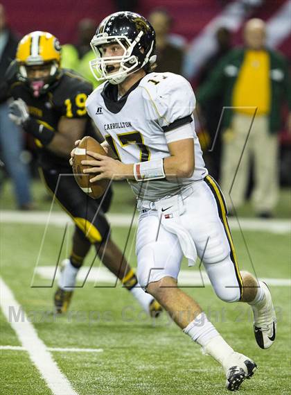 Thumbnail 1 in Carrollton vs. Griffin (GHSA 4A Final) photogallery.