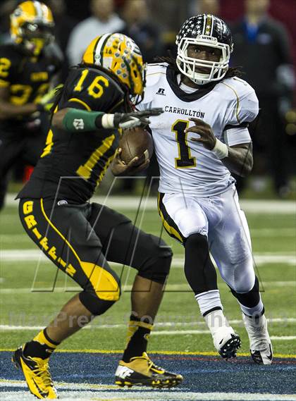 Thumbnail 1 in Carrollton vs. Griffin (GHSA 4A Final) photogallery.