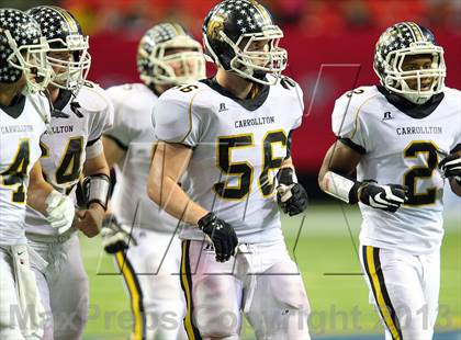 Thumbnail 1 in Carrollton vs. Griffin (GHSA 4A Final) photogallery.