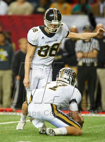 Thumbnail 3 in Carrollton vs. Griffin (GHSA 4A Final) photogallery.