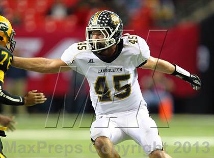 Thumbnail 1 in Carrollton vs. Griffin (GHSA 4A Final) photogallery.